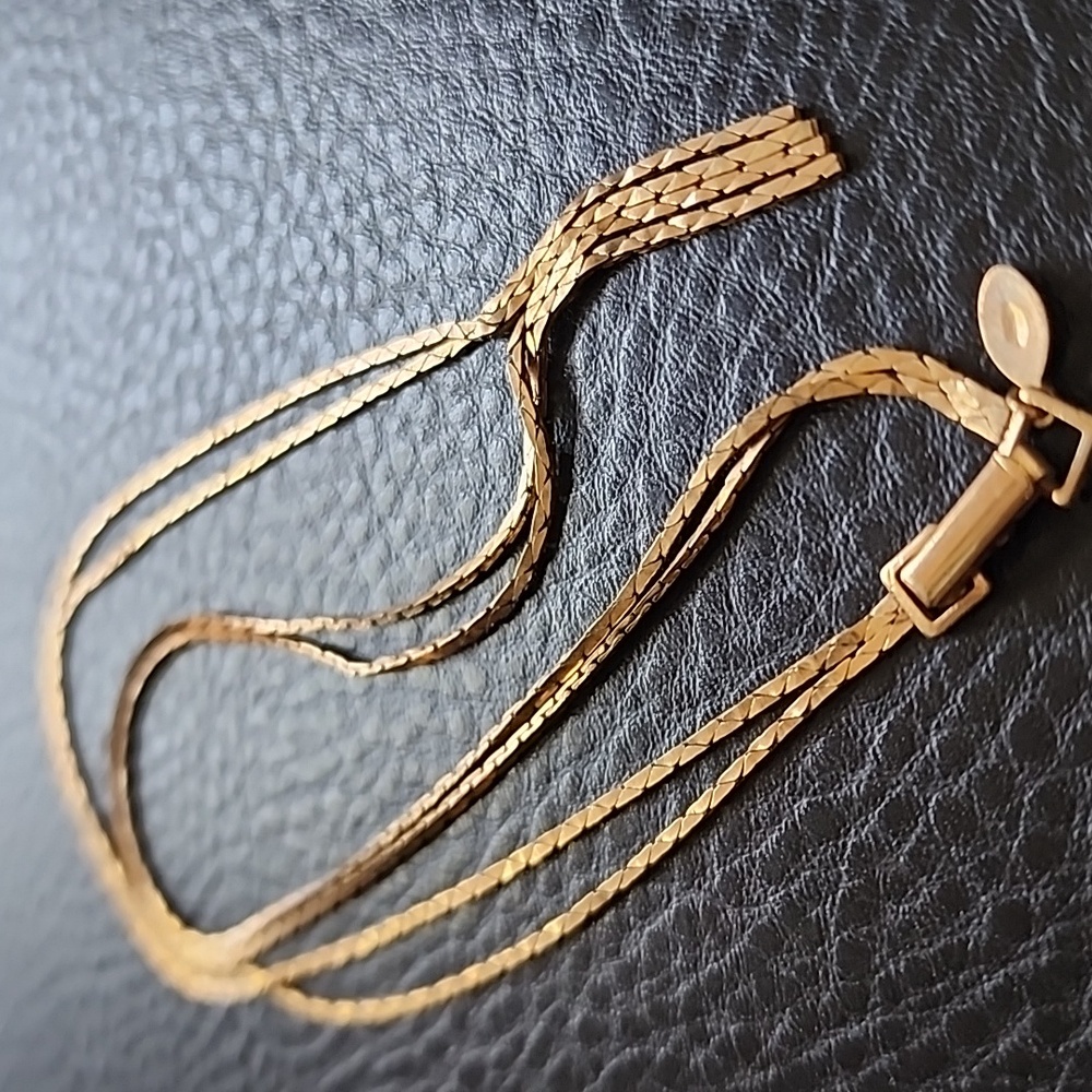 VTG Coppercraft Guild Gold Necklace